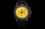 GF Factory Best Replica Breitling Avenger Hurricane  Yellow 45mm Watch
